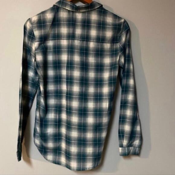 Womens Size M Dream Out Loud By Selena Gomez Shirt Blue plaid 65% polyester 35% - Picture 3 of 6